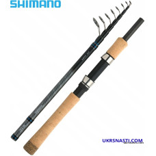 Спиннинг телескопический Shimano STC Mini Tele 240 M длина 2,4м тест 10-30гр